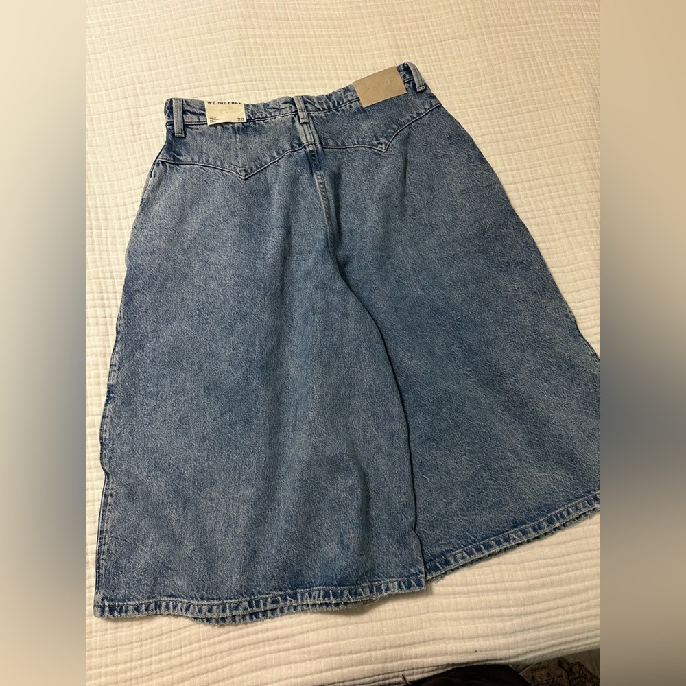 Free People CRVY Antonia Culotte Crop Size 28 - Picture 10 of 15